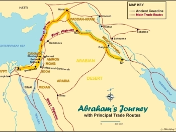 New Testament Israel Map image